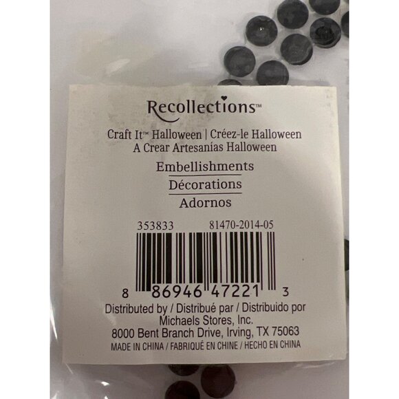 Recollections Halloween Bling Rhinestone Gem Embellishment " B "  353833 - Picture 2 of 3
